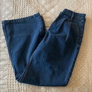 Abercrombie & Fitch Dark Blue Flare Jeans